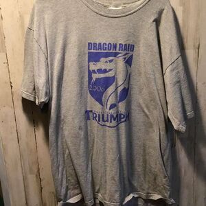 Triumph Dragon raid 2006 T-shirt size extra large